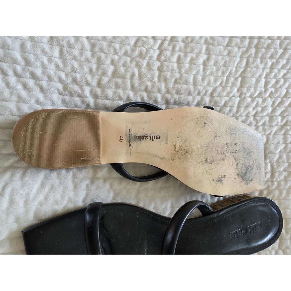 Cult Gaia Quiet Luxury Sandals Womens Size 10 US 40 Eur. MSRP $498 - Picture 4 of 5